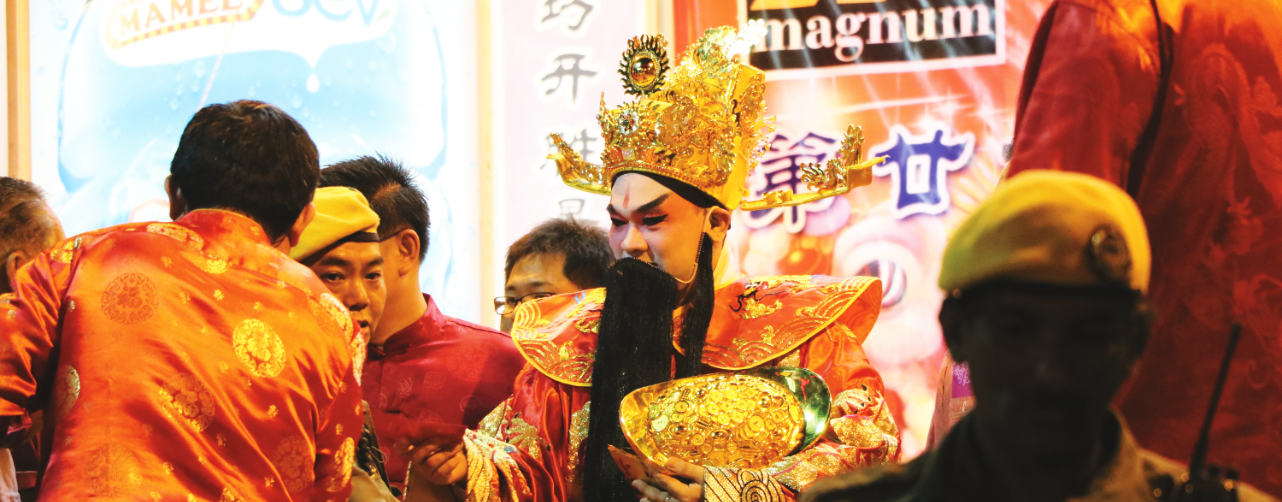 Chinesisches Neujahr in Melaka - Wohlstandsgott