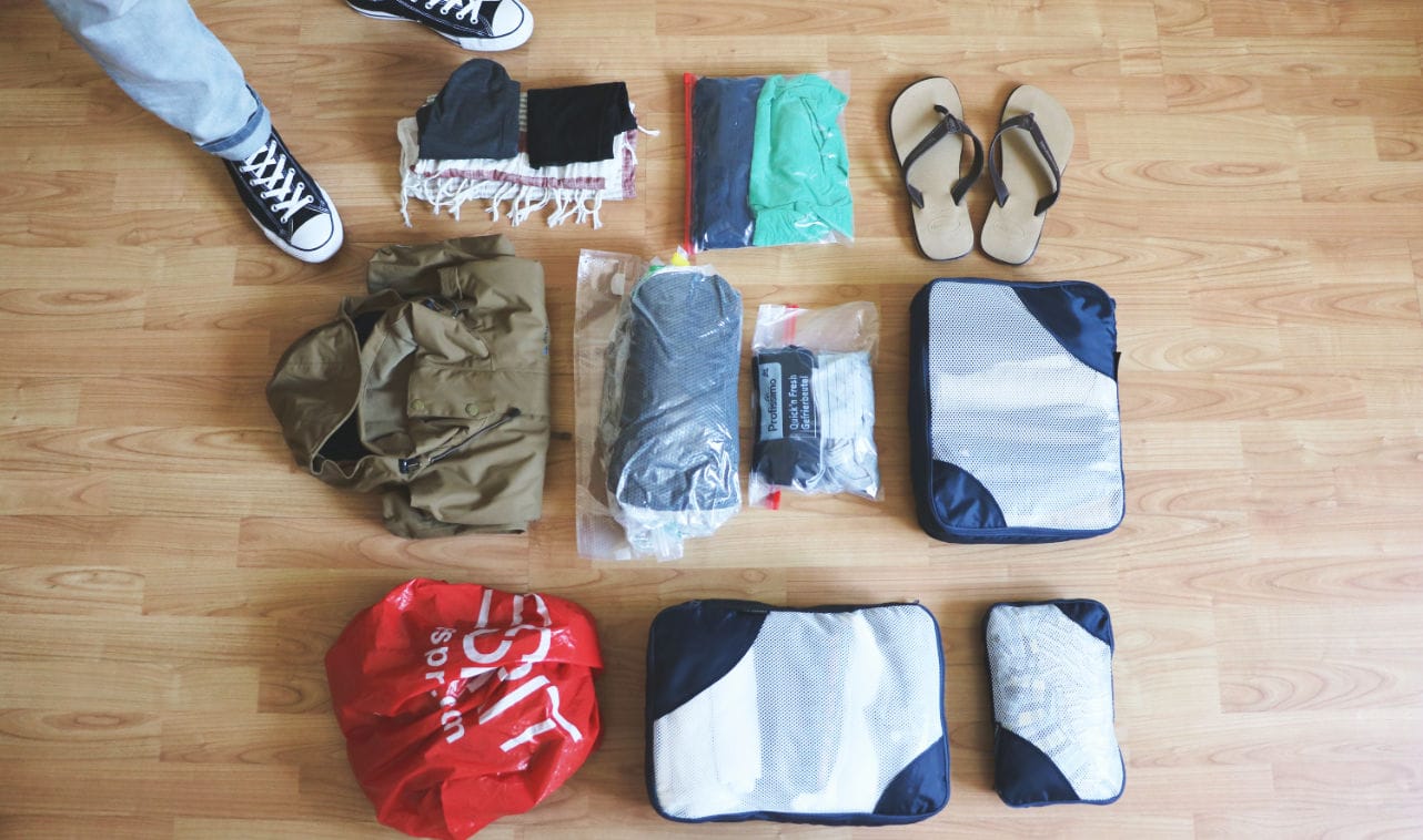 Weltreise Packliste: Packhilfen für Backpackpacking