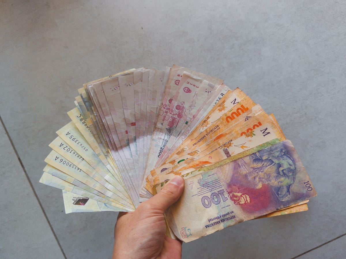 Geld wechseln in Argentinien Geld wechseln in Argentinien