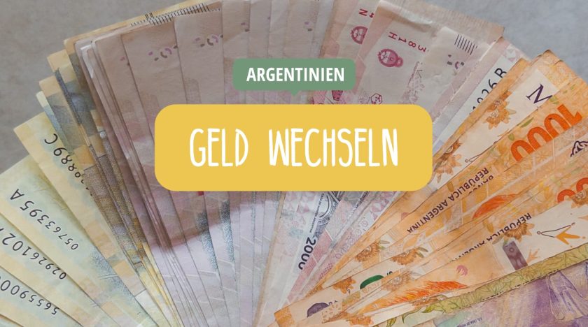 Geld wechseln und abheben in Argentinien