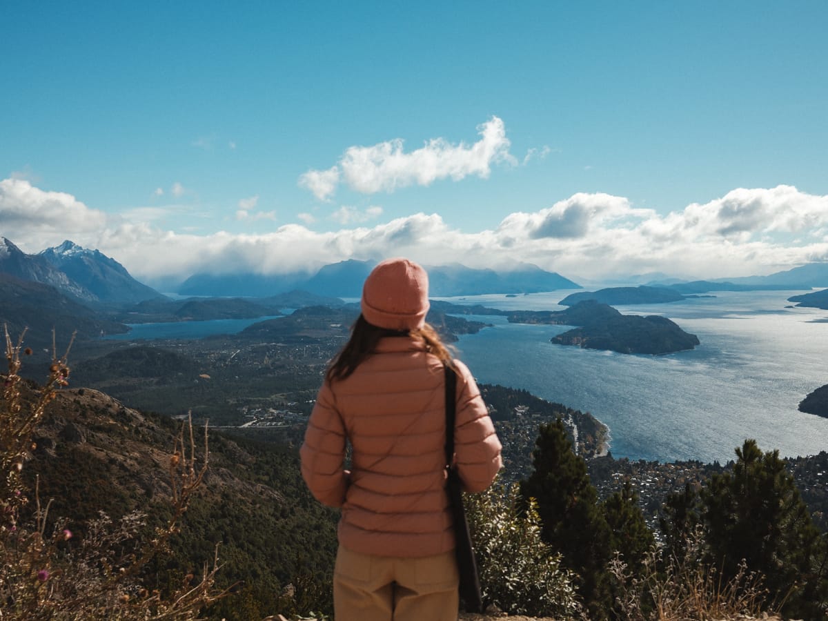 Bariloche - Cerro Otto Aussicht