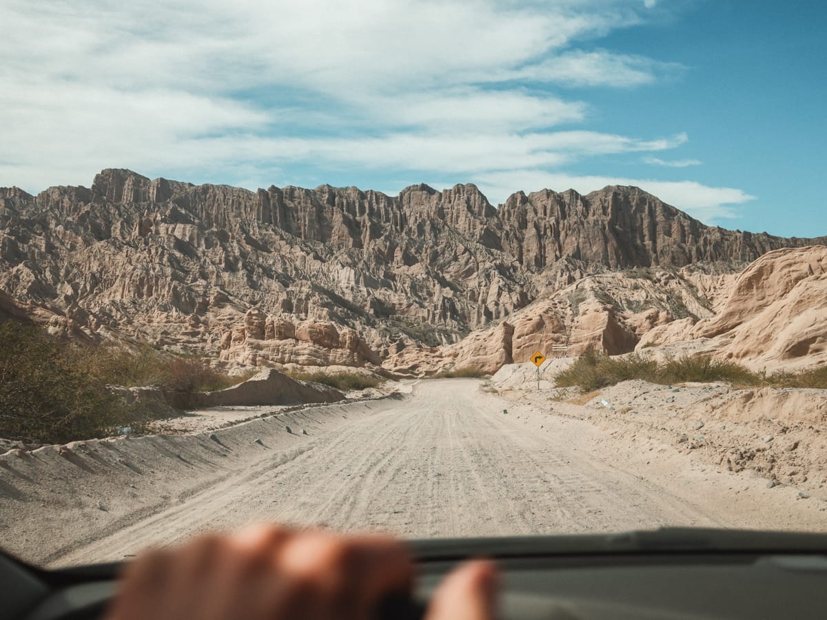 Argentinien Sehenswürdigkeiten - Quebrada de las Flechas in Salta