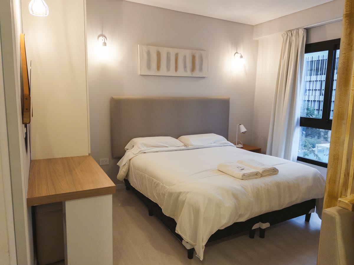 Argentinien Unterkunft - Salta Coliving - Bett