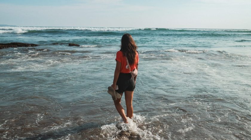 Canggu - Spaziergang am Strand