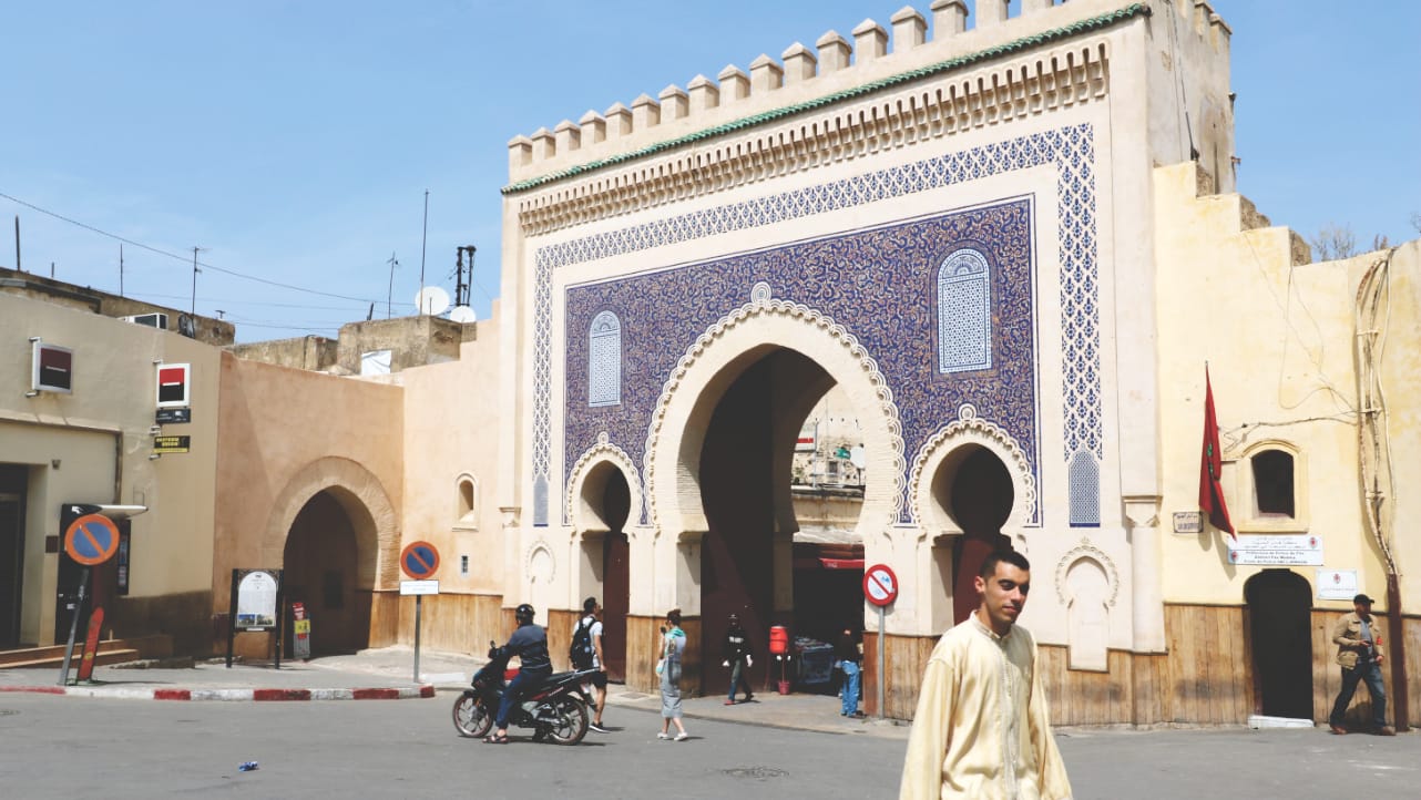 Blaues Tor zur Medina von Fes