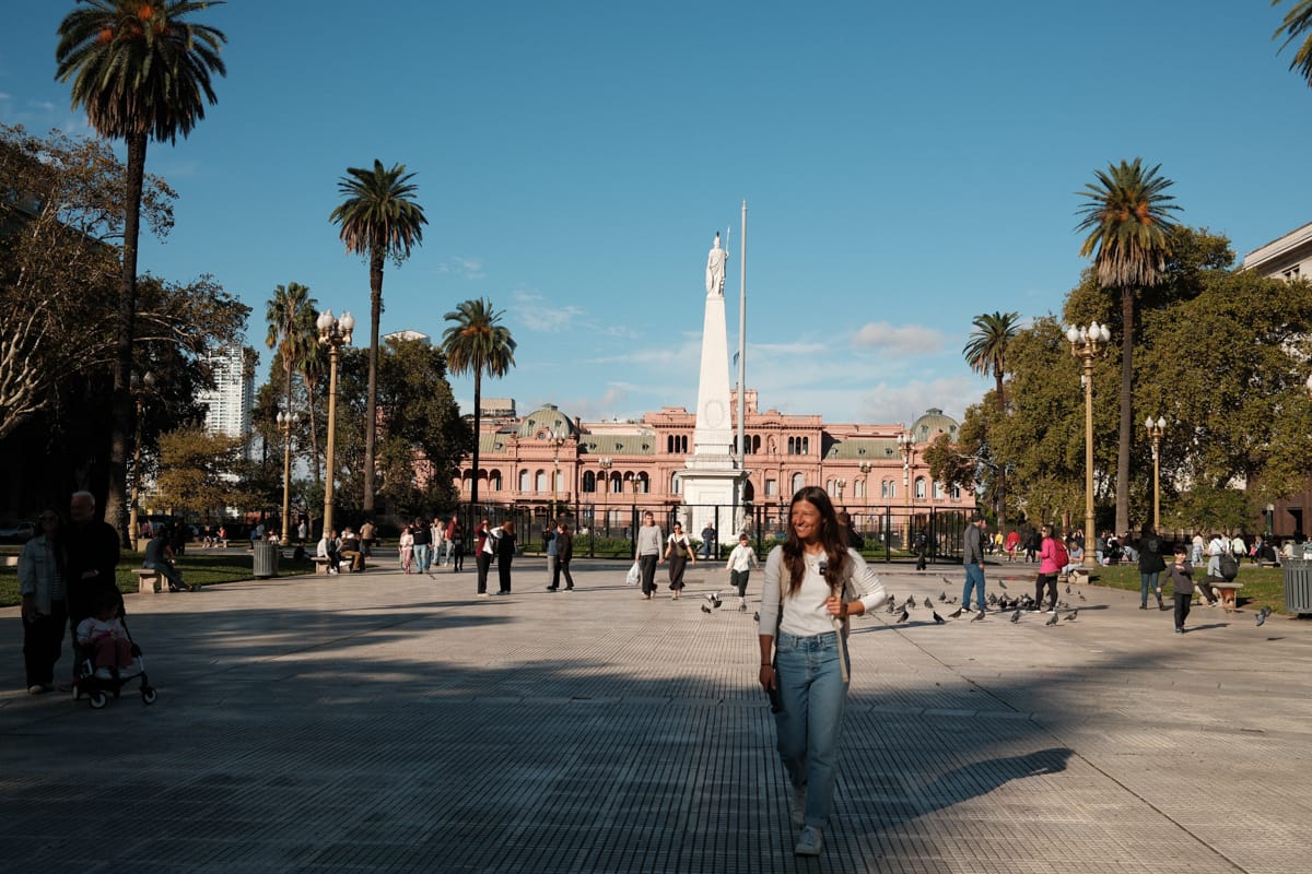 Buenos Aires - Plaza Mayo & Casa Rosada