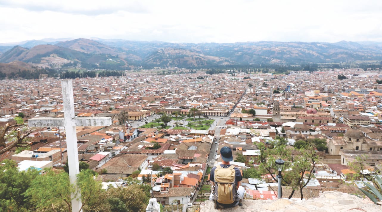 Ausblick auf Cajamarca