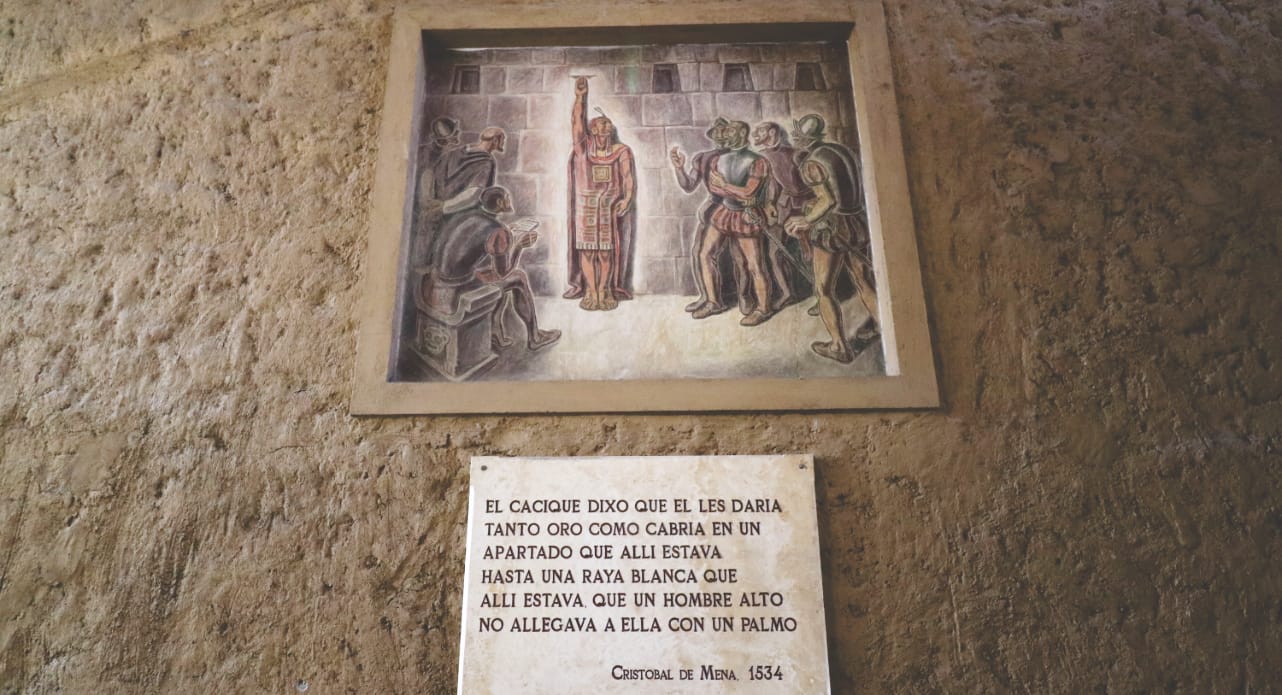 Bild von Gefangennahme des Inka-Königs Atahualpa in Cajamarca