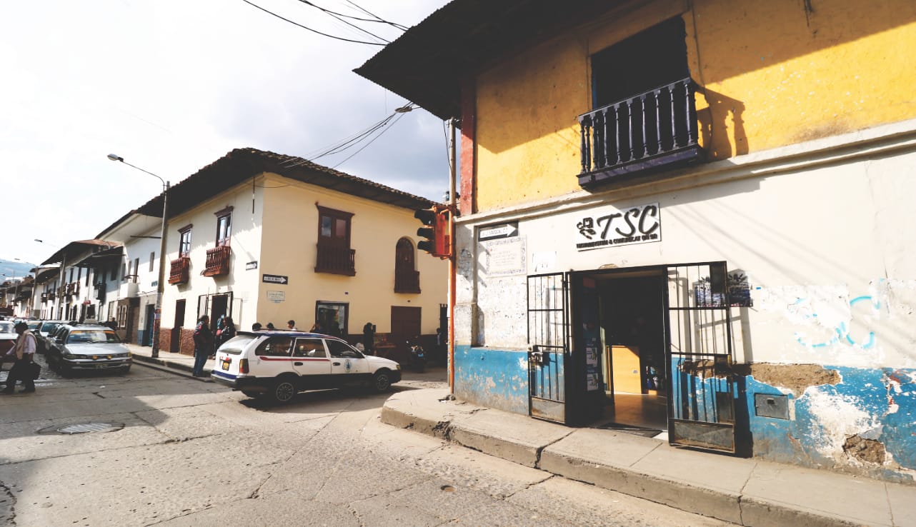 Cajamarca: Seitenstraße