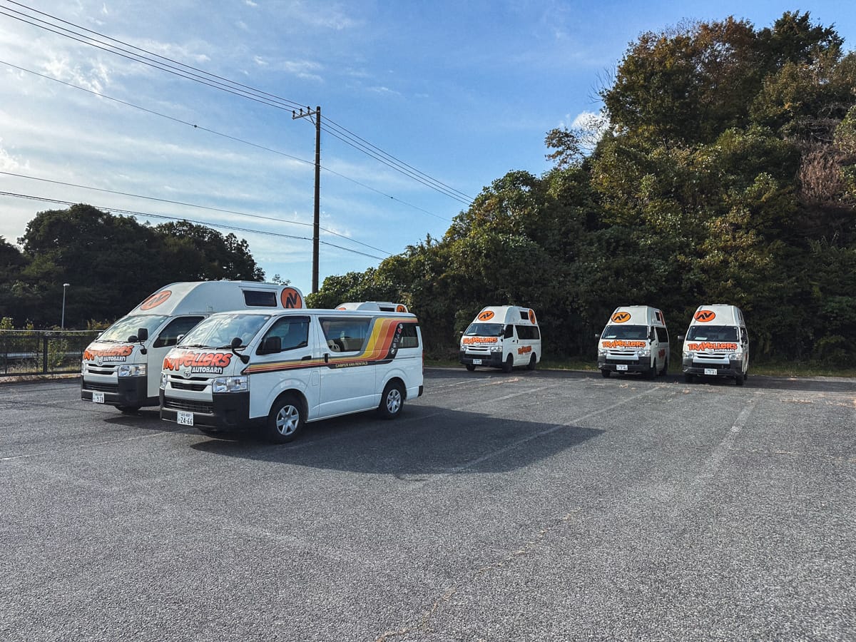 Japan Camper mieten - Travellers Autobarn Modelle