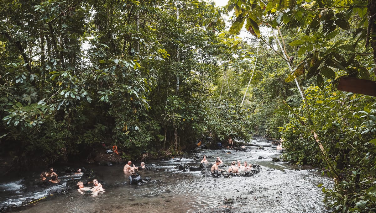 Costa Rica - Sehenswürdigkeiten & Highlights - La Fortuna Free Hotsprings