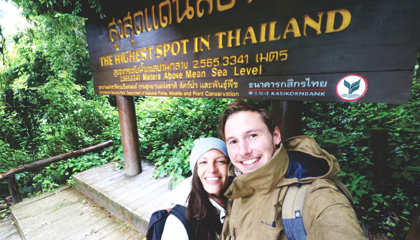 Doi Inthanon - höchster Punkt in Thailand