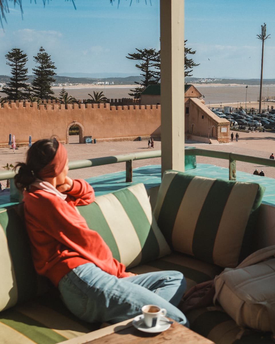 Blick vom Le Taros auf Moulay Hassan Platz