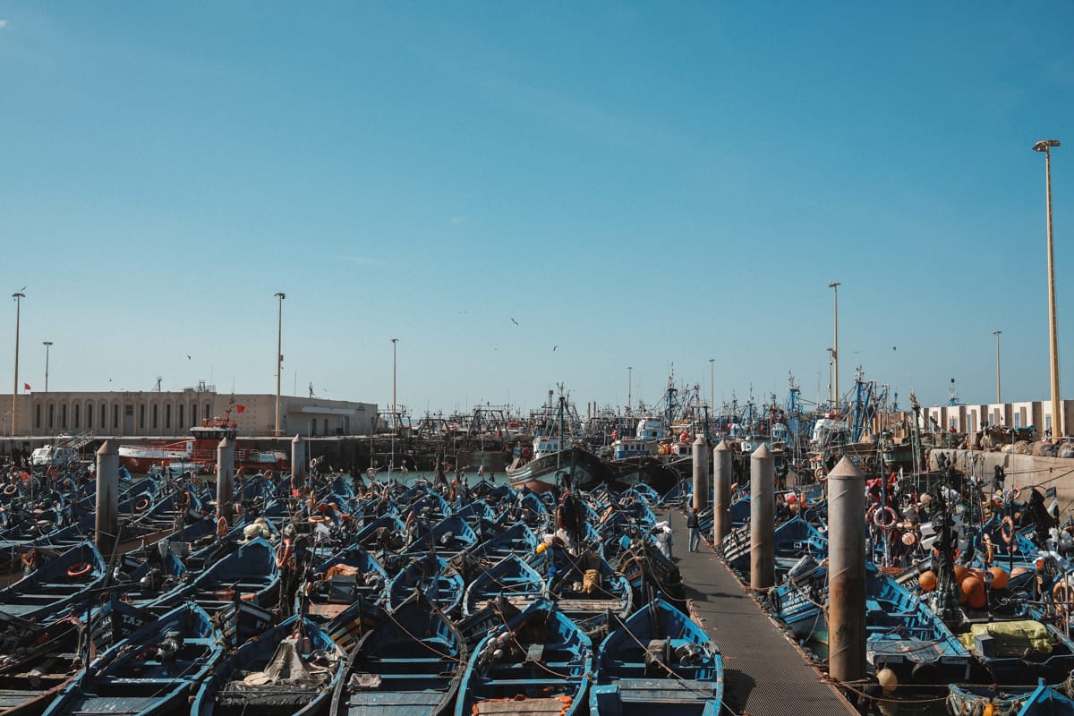 Essaouira Sehenswürdigkeiten - Hafen