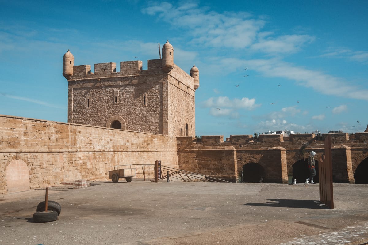 Essaouira - Festungsturm im Hafen