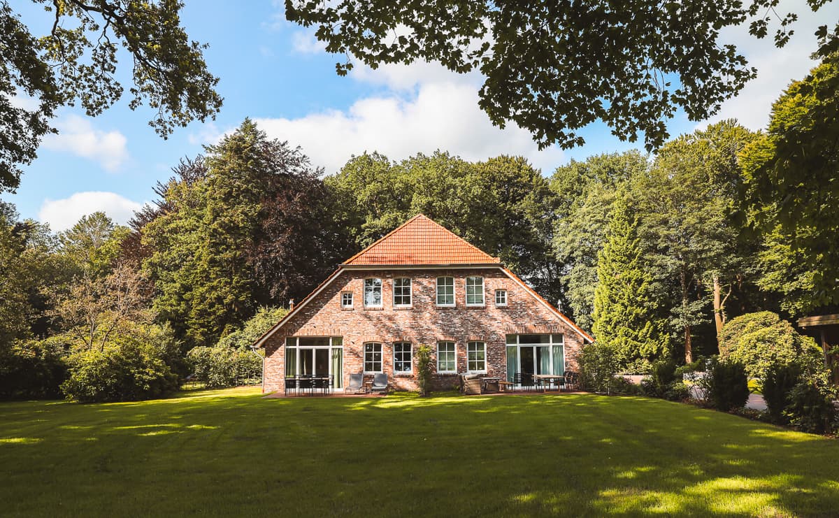 Ferienwohnung in Ostfriesland - Forsthaus Gödens - Haus
