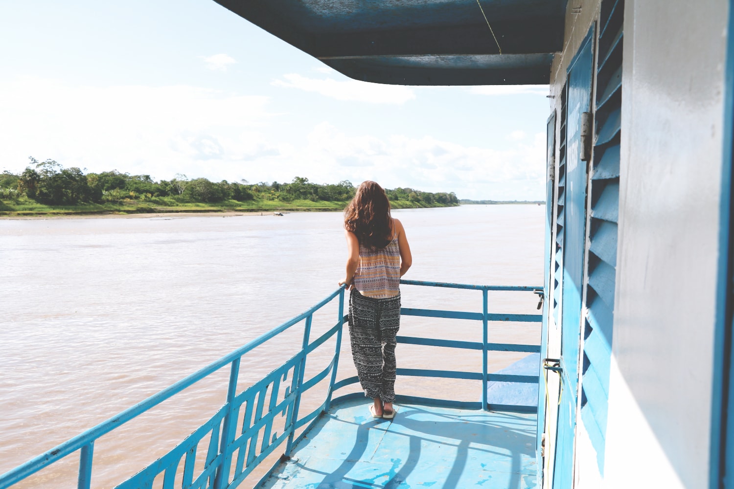 Auf dem Frachtschiff nach Iquitos