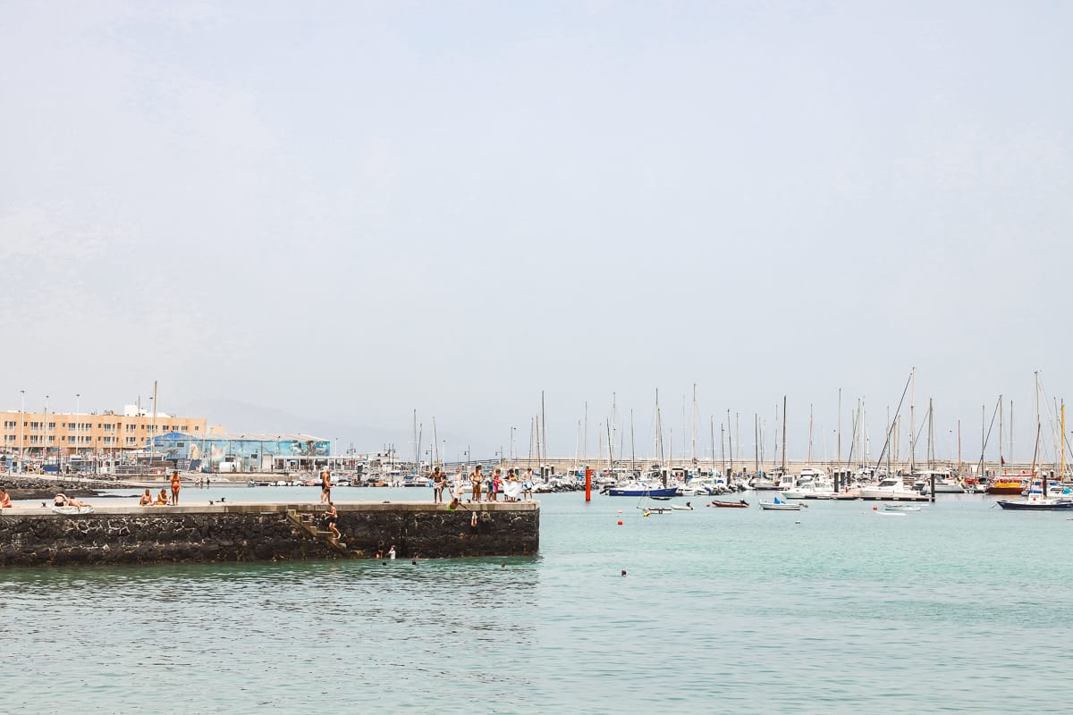 Fuerteventura Sehenswürdigkeiten - Corralejo Hafen