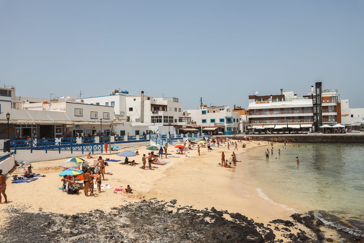 Fuerteventura Sehenswürdigkeiten - Corralejo Stadt-Strand