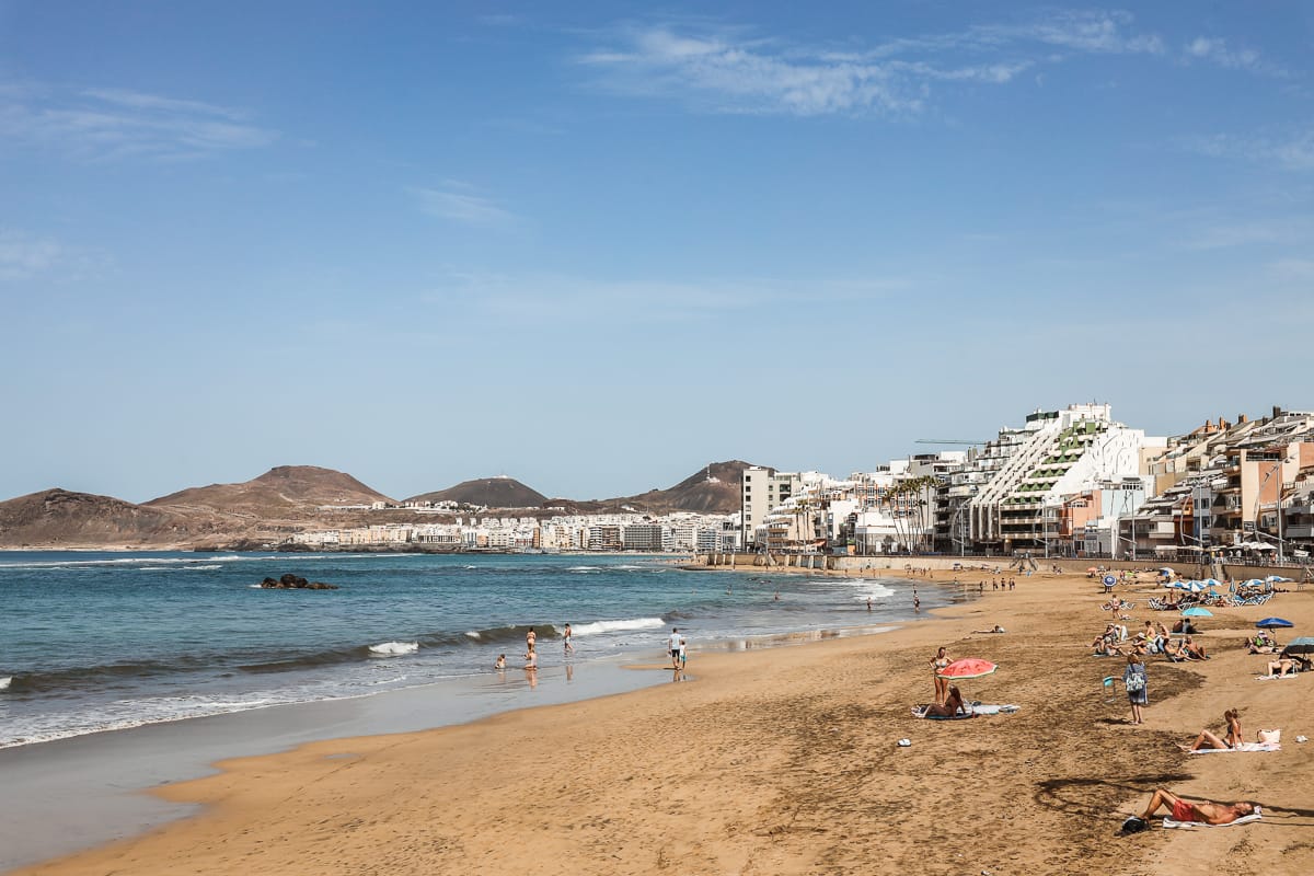 Gran Canaria Sehenswürdigkeiten - Las Palmas - Strand
