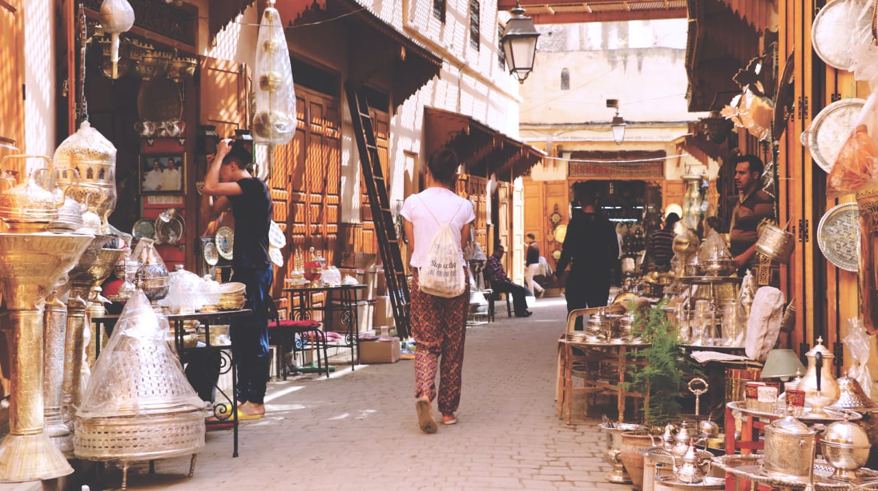 Reisebericht Fes: Handwerksläden in der Medina
