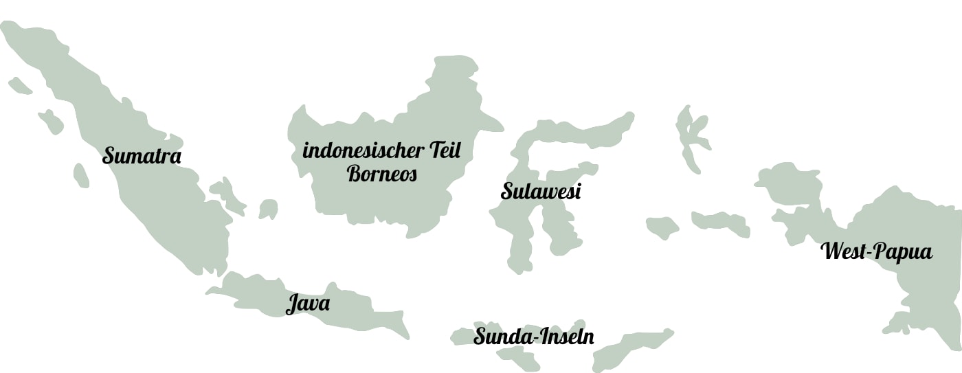 Indonesien Reise planen: die Regionen