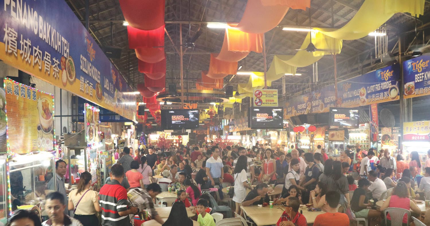 Sehenswürdigkeit in Malaysia - George Town: Streetfood Court