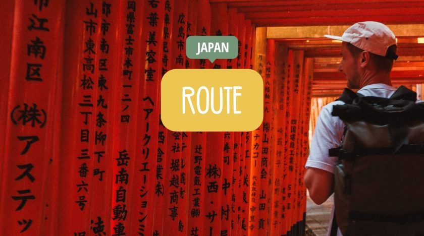 Japan Reiseroute