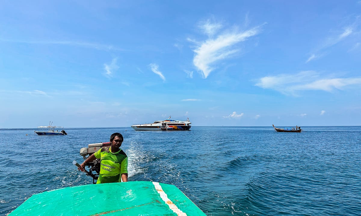 Koh Lipe - Anreise mit dem Boot