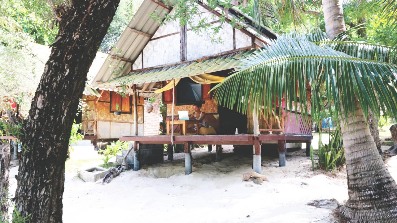 Thailand Unterkunft: Koh Phangan Strandbungalow