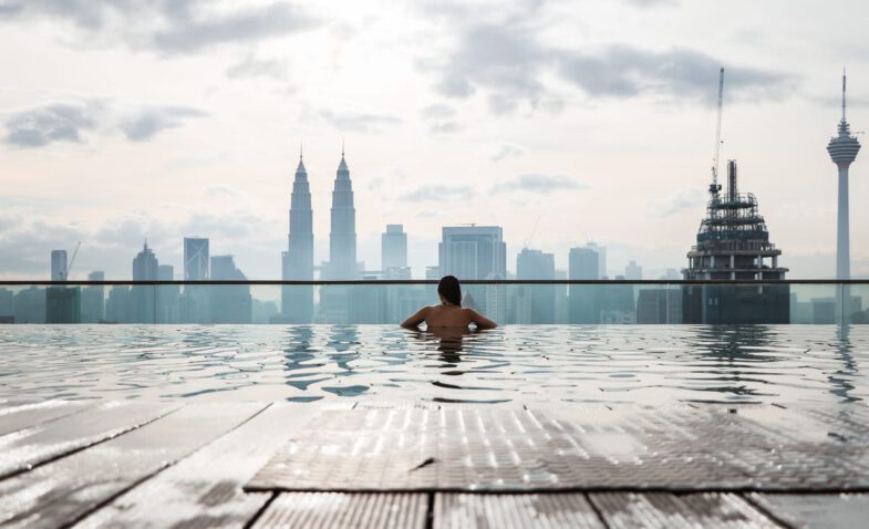 Kuala Lumpur - Sehenswürdigkeiten - Infinity Pool von Regalia