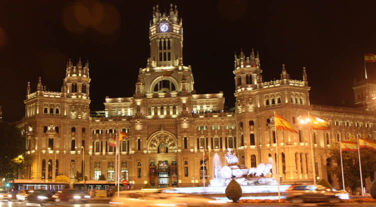 Madrid Sehenswürdigkeiten: Plaza de Cibeles
