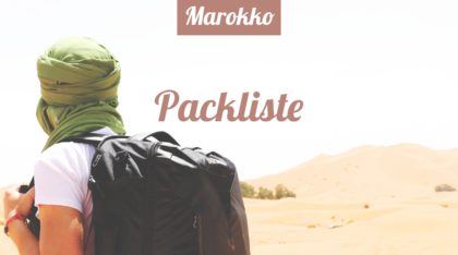 Marokko Packliste