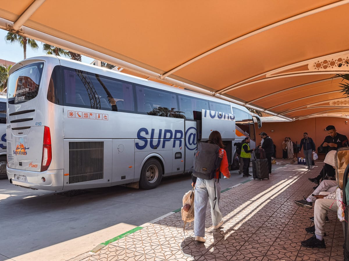 Marokko - Bus von Supratours Marokko - Bus von Supratours