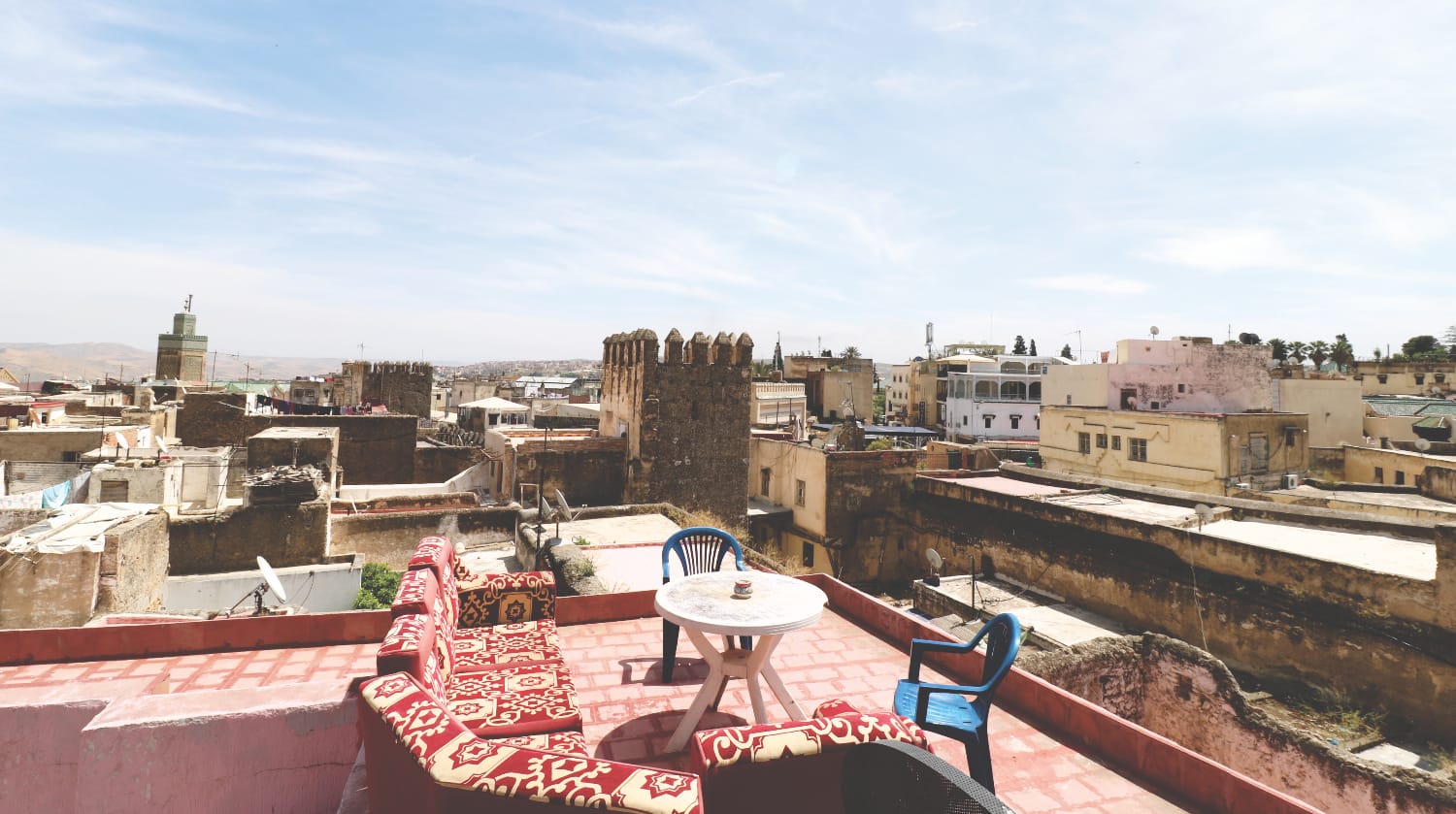 Marokko Unterkunft - Downtown Fes Hostel - Riad Fes