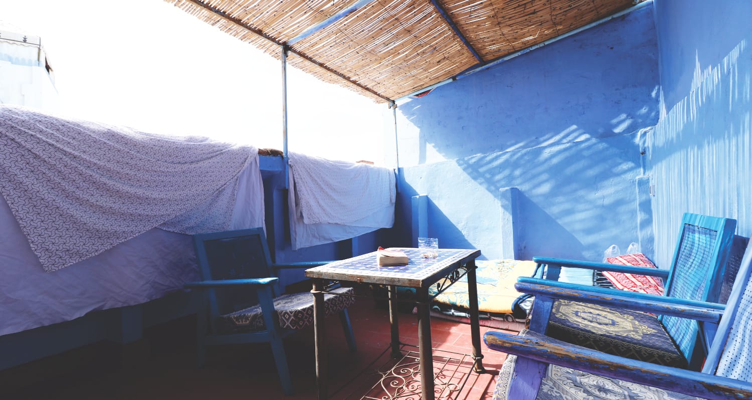 Marokko Unterkunft - Hostel Mauritania - Chefchaouen