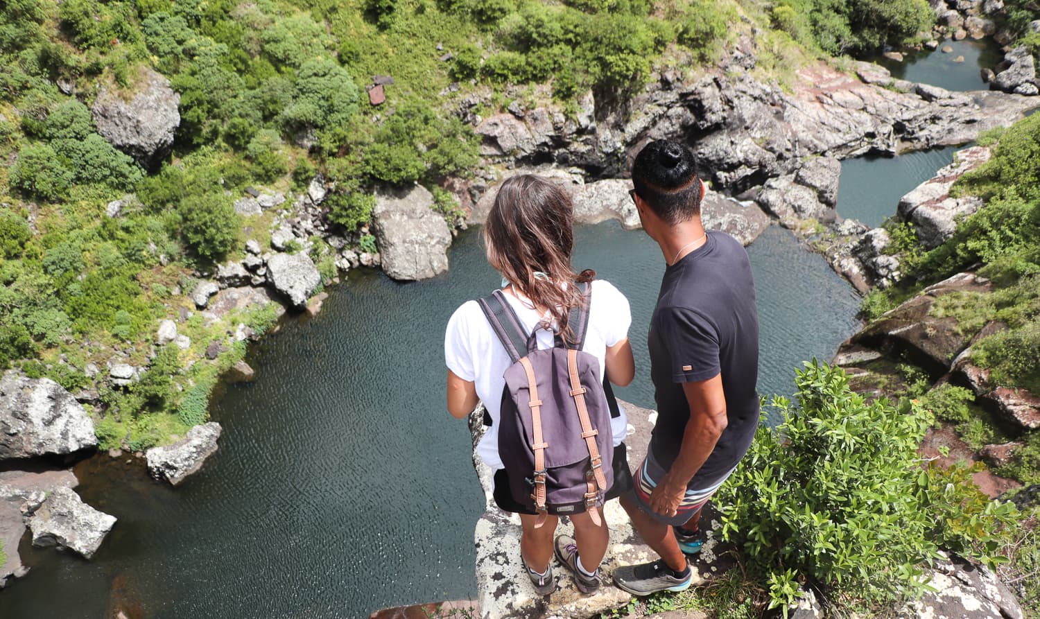 Mauritius Sehenswürdigkeiten & Reisetipps: Seven Cascades Wasserfall