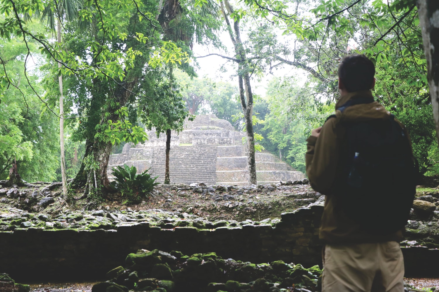 Maya Ruine Lamanai
