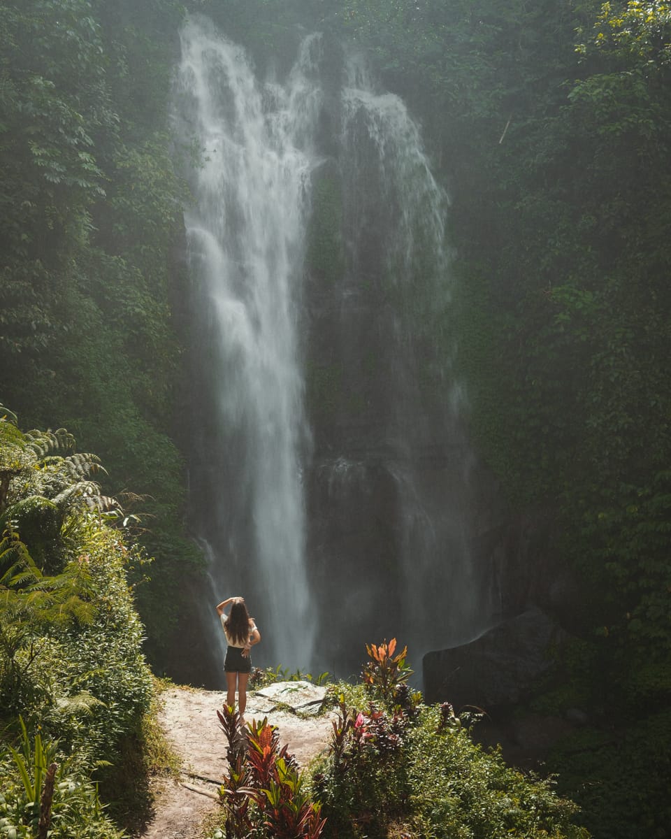 Golden Valley Wasserfall in Munduk auf Bali