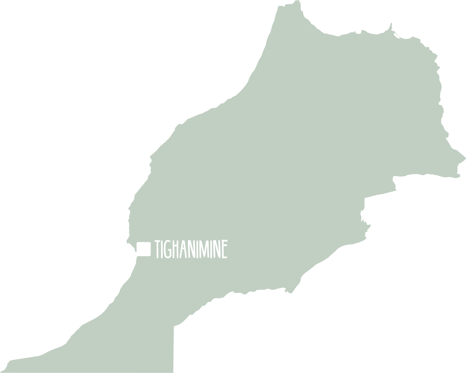 Nachhaltig Reisen durch Marokko: Dorf Tighanimine