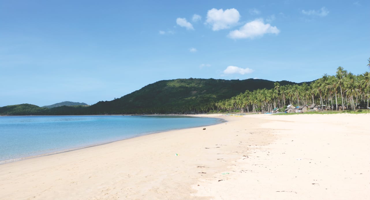 Philippinen schönste Strände: Nacpan Beach