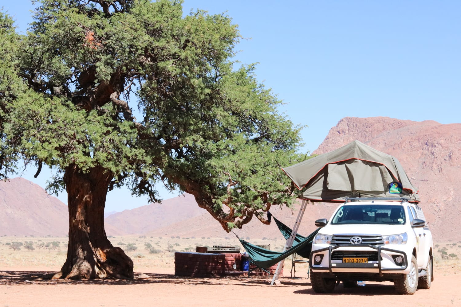 Namibia Campsite: Namtib Lodge und Little Hunters Rest