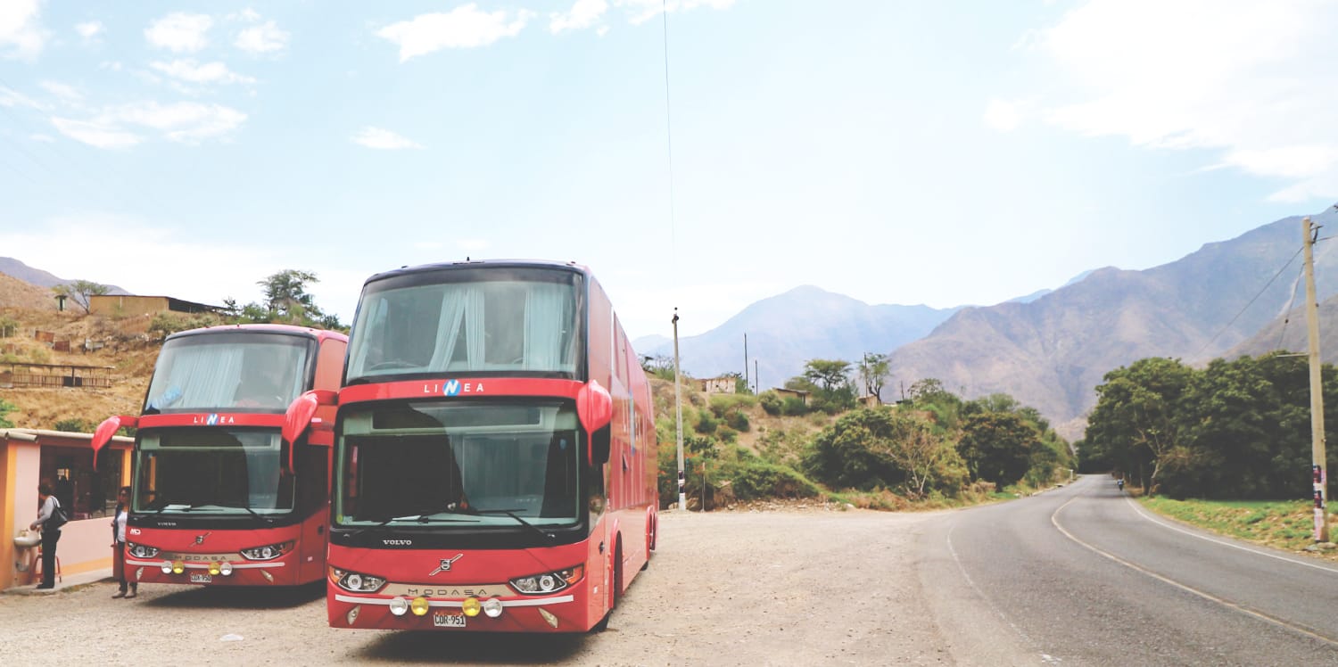 Peru Fortbewegung von A nach B: Bus