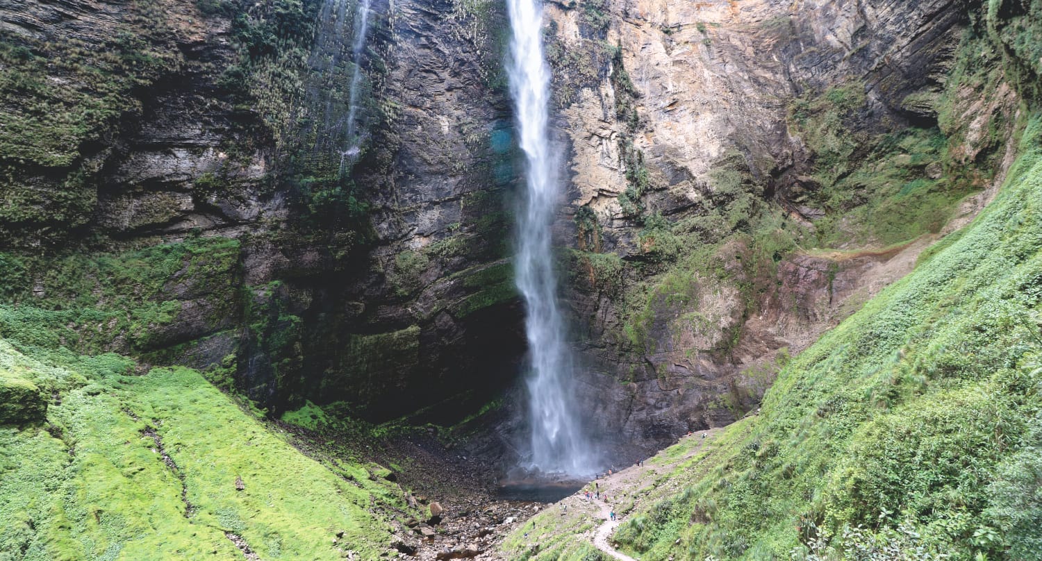 Peru Reisetipps & Sehenswürdigkeiten - Gocta Wasserfall