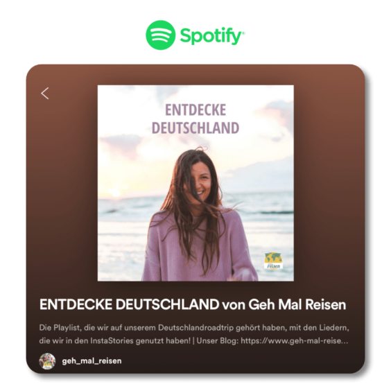 Unsere Spotify Deutschland-Reise-Playlist