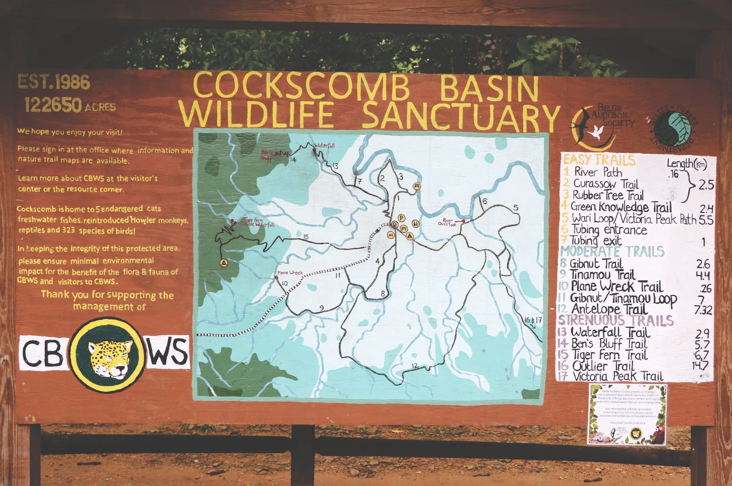 Reisetipps für Cockscomb Nationalpark