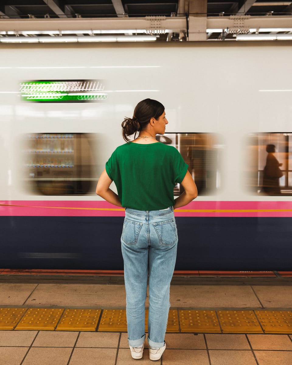 Japan - Shinkansen Buchen - Warten