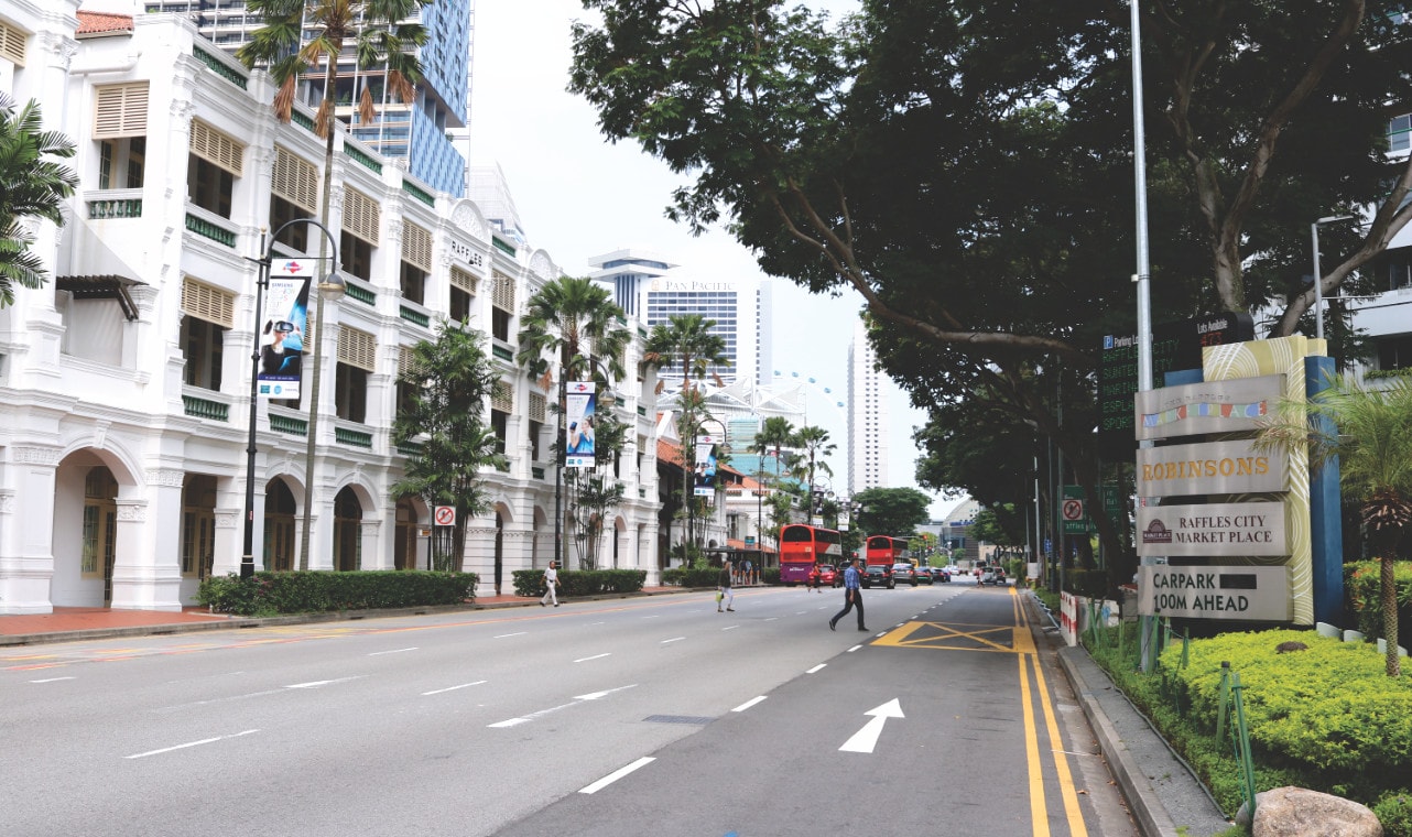Singapurs Straßen