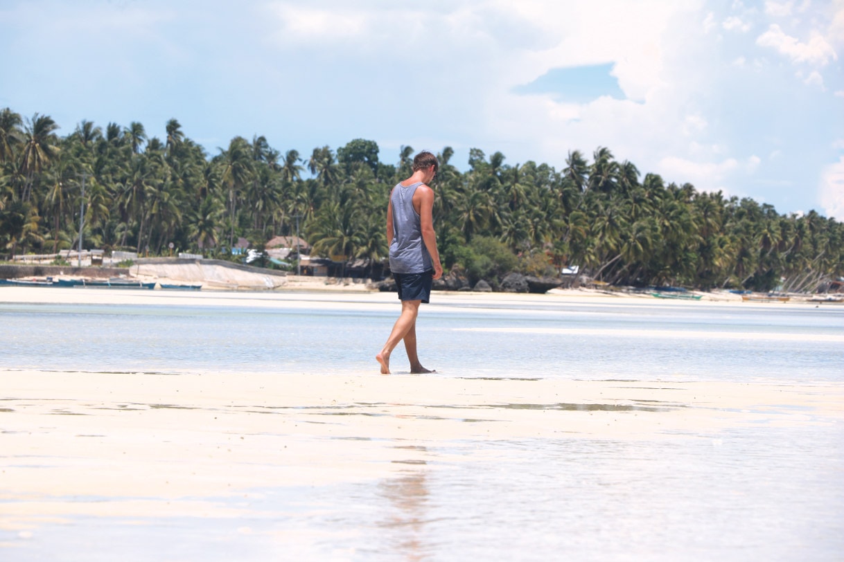 Salongon Strand auf den Philippinen