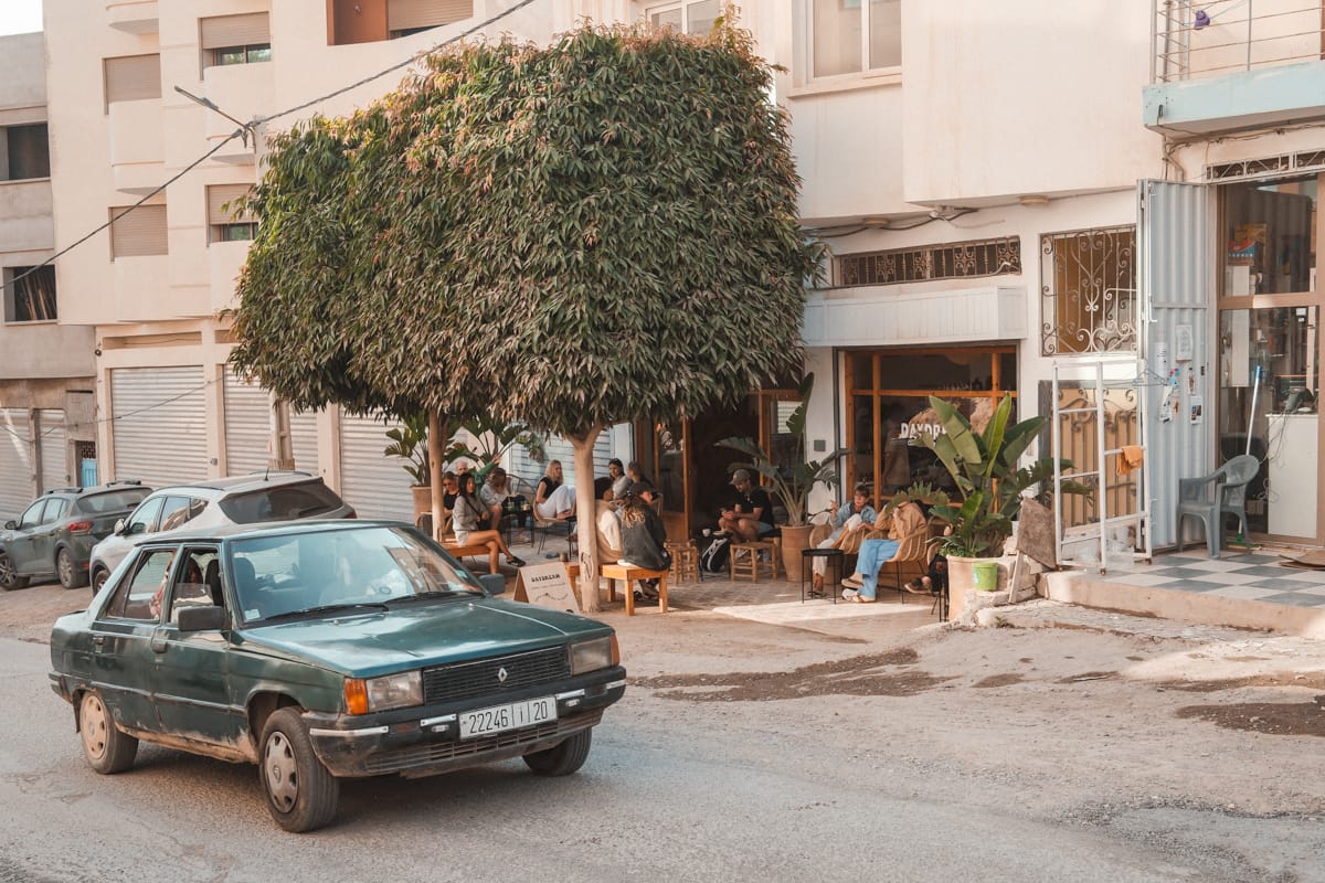 Kleines Cafe in Tamraght